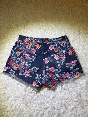 Vintage Citizens of humanity size 25 Floral Print High waisted Shorts